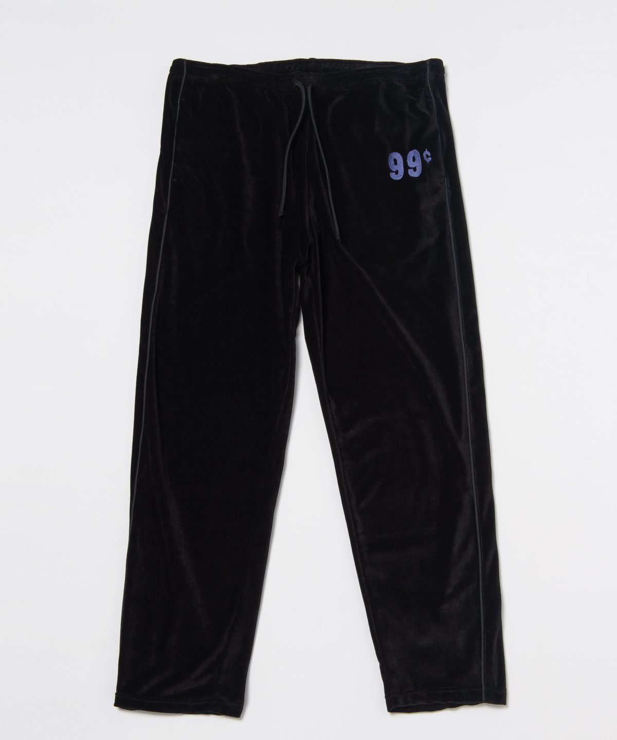 Black Weirdos / Velor Track Pants ( BLACK ) | G 