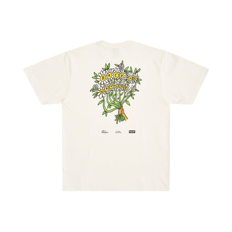 【ONLY NY】ONLY NY Back To Nature Tee Only NY / Back to Nature T-Shirt ( White ) | Gr