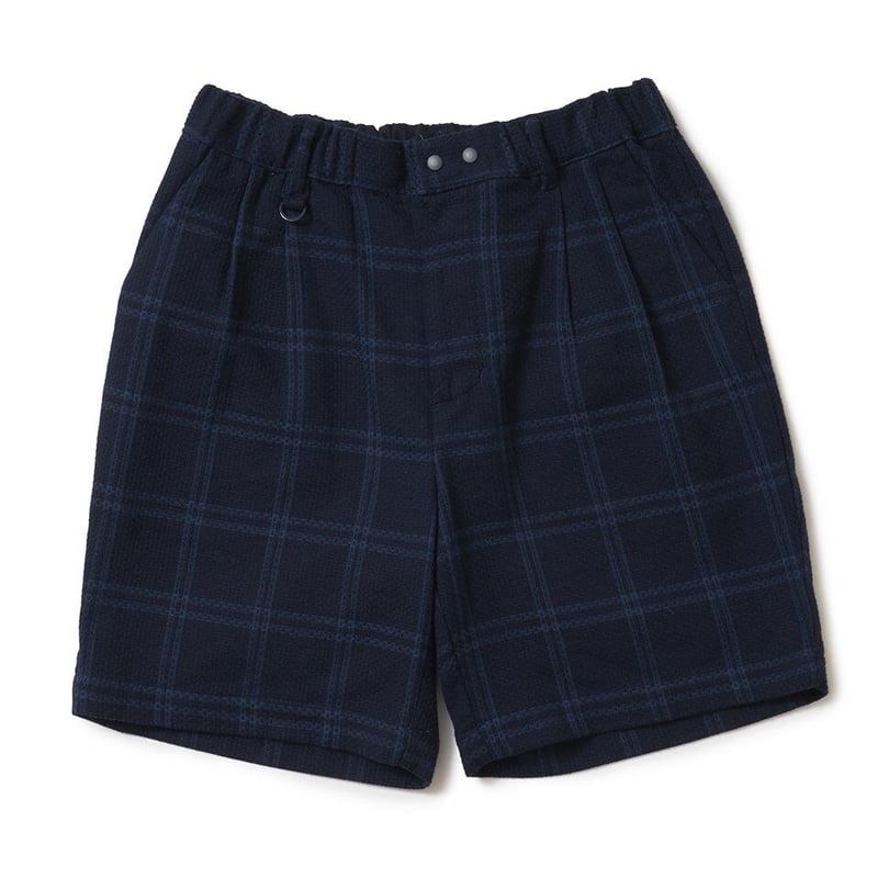 SON OF THE CHEESE / Sashiko Shorts ( NAVY ) | G