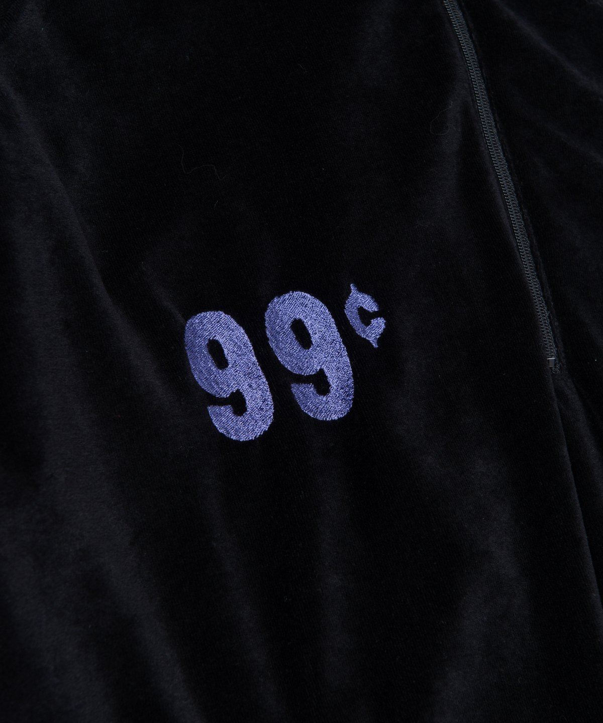 Black Weirdos / Velor Track Sweater ( BLACK ) | Black Weirdos / Velor Track Sweater ( BLACK ) |