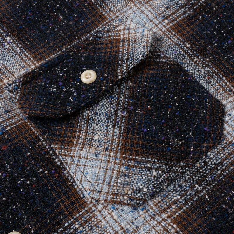 トップス SON OF THE CHEESE NEP TWEED SHIRT SON OF THE CHEESE（サノバチーズ）の「【SON OF THE CHEESE