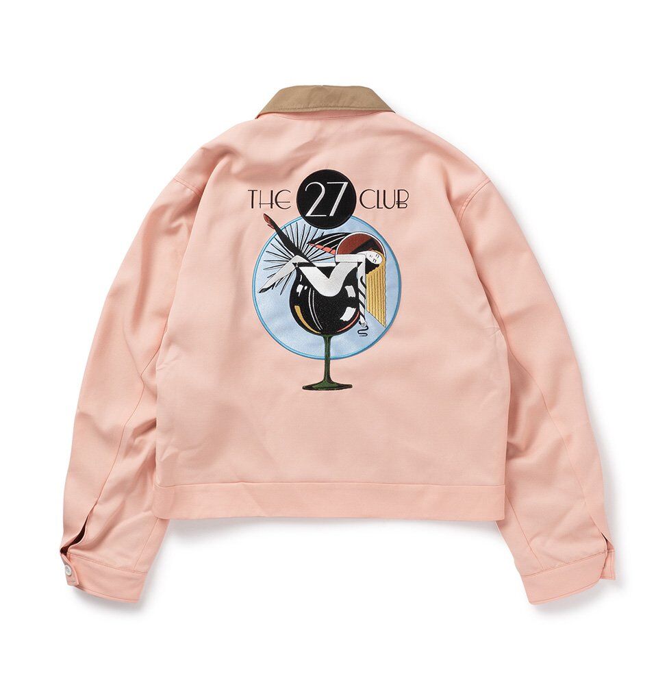 ★ SON OF THE CHEESE ★★★ ボンバージャケット★★★ SON OF THE CHEESE / Biker Boxy Blouson ( PINK )