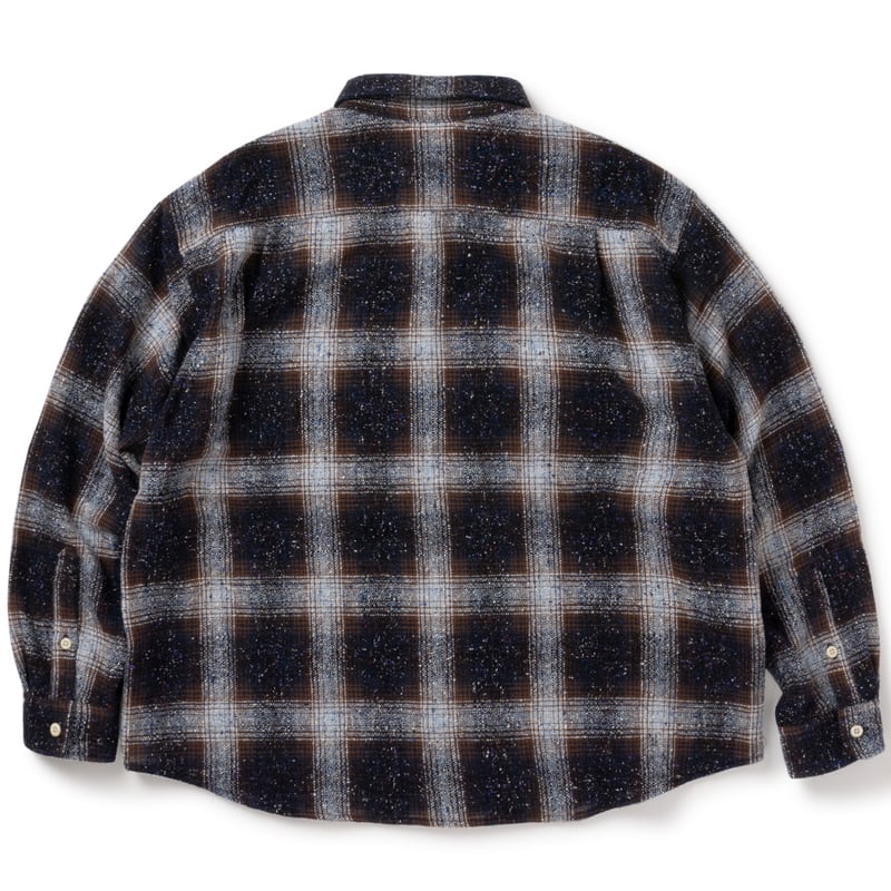 SON OF THE CHEESE / NEP TWEED SHIRT ( NAVY ) |  