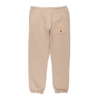 SON OF THE CHEESE / College Sweat Pants ( BEIGE )