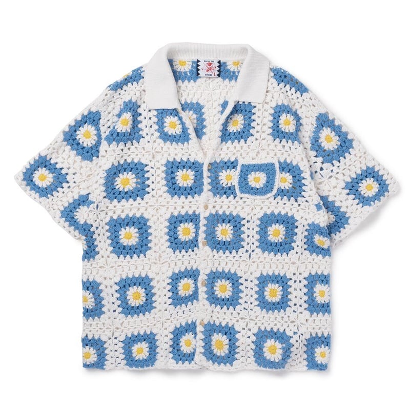 SON OF THE CHEESE サノバチーズFlower Knit Hat セール】【SON OF THE CHEESE / サノバチーズ】Flower Knit Hat