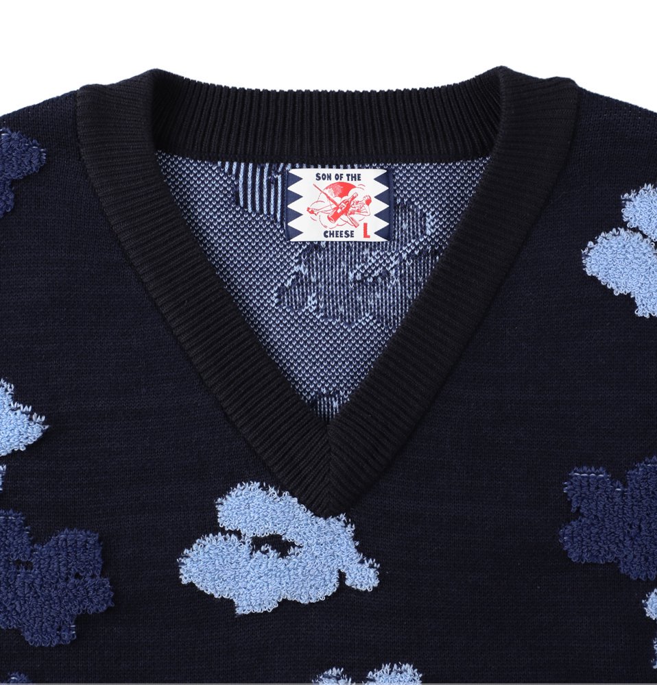 可愛い♡サノバチーズ 23SS Big Flower Knit Vest 完売品 可愛い♡サノバチーズ 23SS Big Flower Knit Vest 完売品 - メルカリ