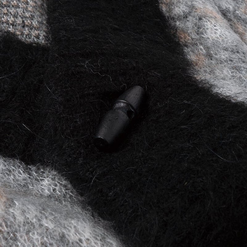 SON OF THE CHEESE / Brown Trout Cardigan ( GRAY