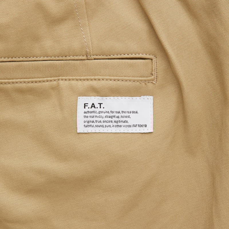 美品FAT ELEPHANT サイズFAT ベージュ　ワイドパンツ F.A.T. / ELEPHANT ( BEIGE ) | Grand Central Onl