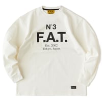 FAT / NUMBER 3  ( WHITE )