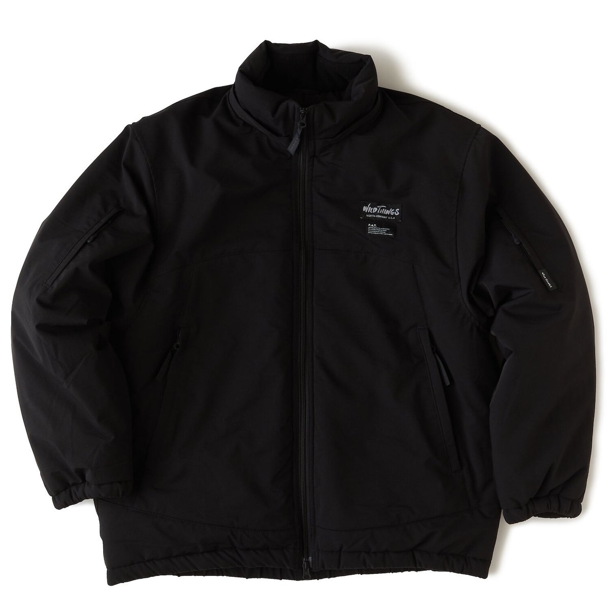 F.A.T × WILDTHINGS　WILDLOFT ダウンジャケット F.A.T. / WILDLOFT ( BLACK ) | Grand Central Onl