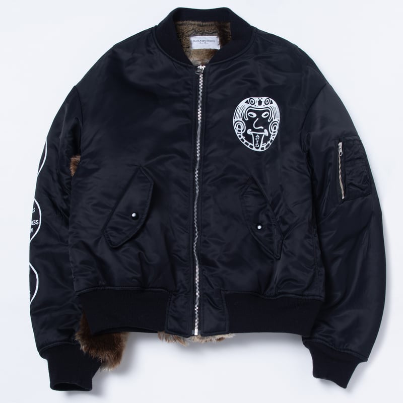 blackweirdos MA-1 Flight Jacket キャップ付き-