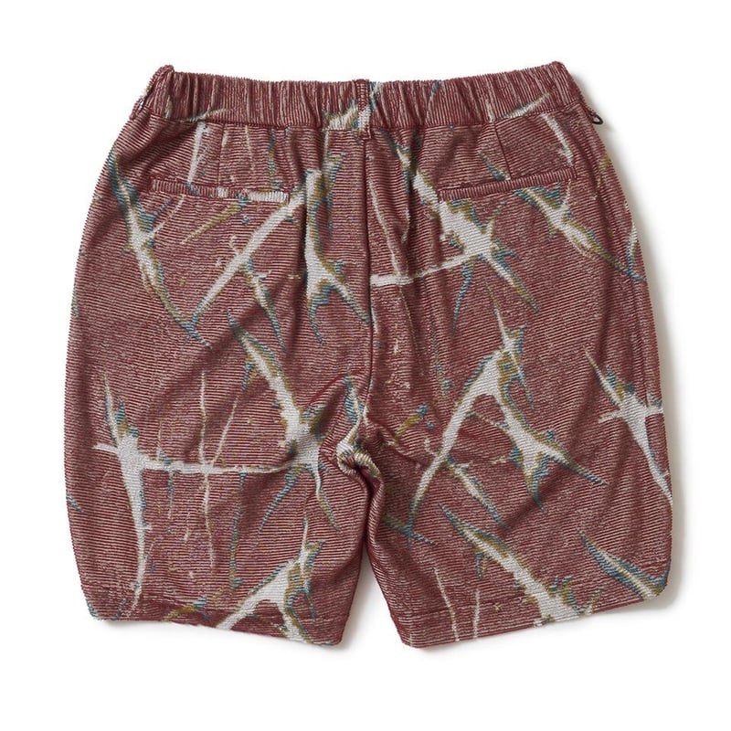 SON OF THE CHEESE / Marble pile Shorts ( RED ) 
