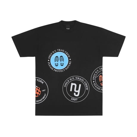 Only NY / Hiking Patch T-Shirt ( Vintage Black )
