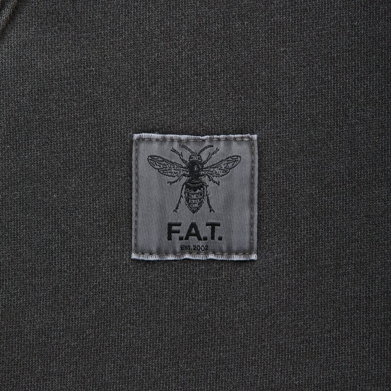 F.A.T. ボタン付きカーディガン グレーFIGDIGAN Figdigan