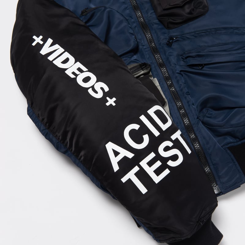 Black Weirdos / Crazy MA-1 Flight JKT ( D.NAVY ...