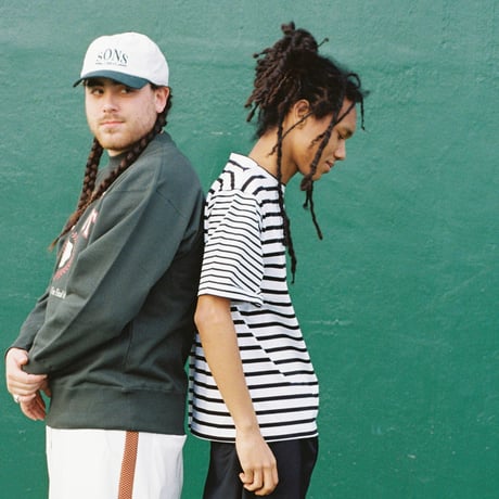 SON OF THE CHEESE / Odd Border TEE ( WHITE )