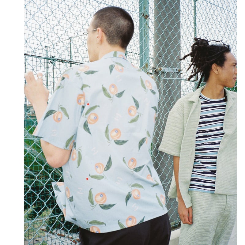 トップス son of the cheese peach n cream shirt SON OF THE CHEESE(サノバチーズ)｜PEACHES N' CREAM Shirt