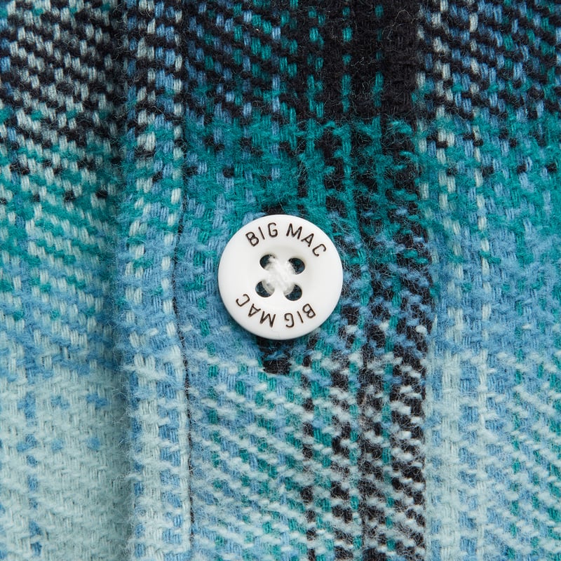 F.A.T. MAC SMOKY ターコイズ 長袖ネルシャツ 新品未使用 FAT（エフエイティー）MAC SMOKEの通販ショップ - birnest