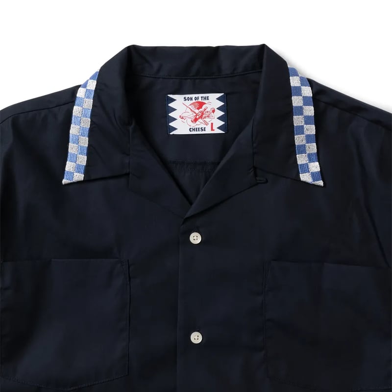 SON OF THE CHEESE SIDE WALK SHIRT ネイビー 4 SON OF THE CHEESE / SIDE WALK SHIRT ( NAVY ) |
