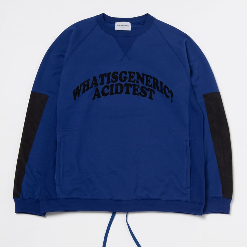 Black Weirdos / Elbow Patch Crewneck Sweatshirt...