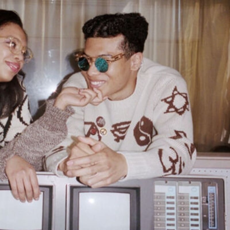 Black Weirdos / Icon Sweater ( White ) | Grand Black Weirdos / Icon Sweater ( White ) | Grand