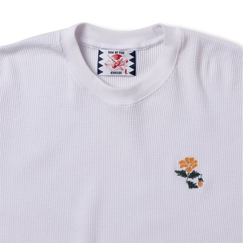 SON OF THE CHEESE / Flower embroidery Thermal （...