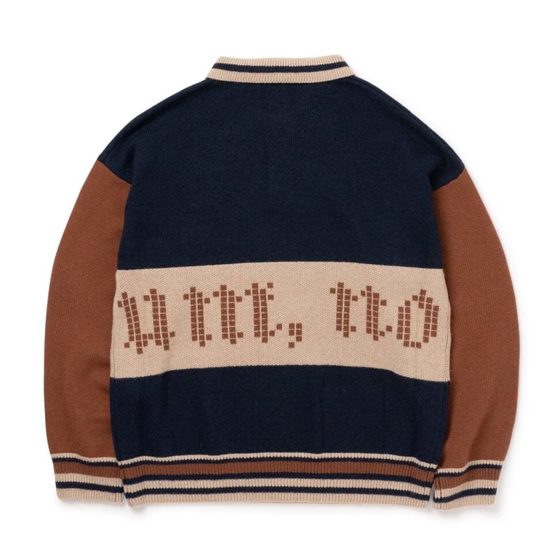 サノバチーズ　\"Yeah, um, no\" Knit Cardigan サノバチーズ Yeah, um, no Knit Cardigan