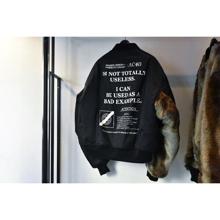 Black Weirdos / MA-1 Flight Jacket ( Black ) | Black Weirdos / MA-1 Flight Jacket ( Black ) |