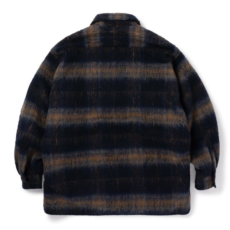 SON OF THE CHEESE / Quilt CPO Shirts ( NAVY ) |