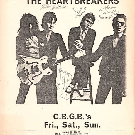 The Heartbreakers_C.B.G.B.1975 SWEATSHIRT