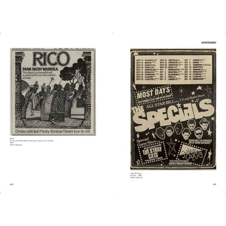 <BOOK>VINTAGE REGGAE POSTER SCRAP