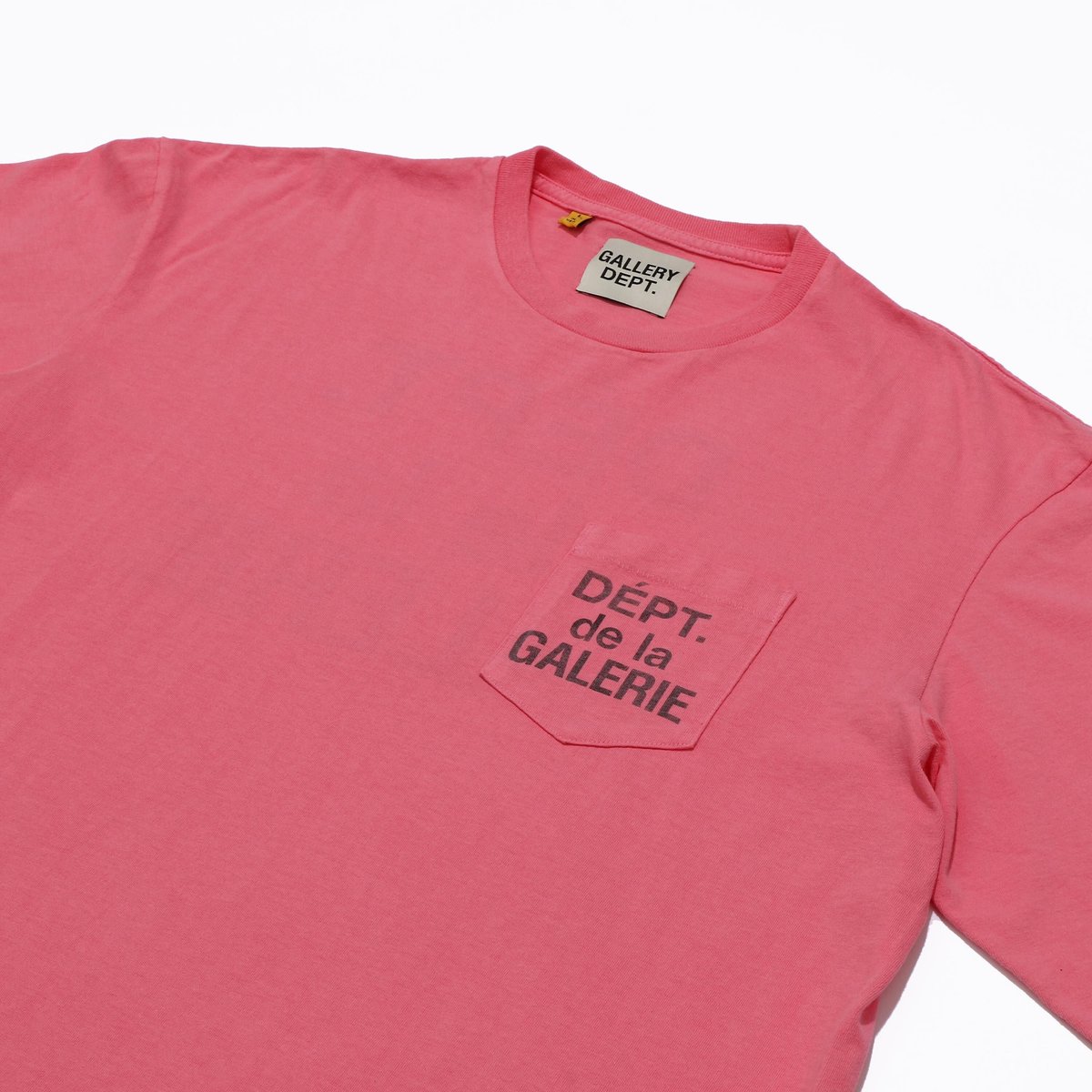 DEPT DE LA GALERIE L/S POCKET TEE SALMON | Gran...