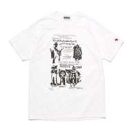JAZZY JAY/SOUL SONIC FORCE/COLD CRUSH 4 flyer T-SHIRT(WHITE)