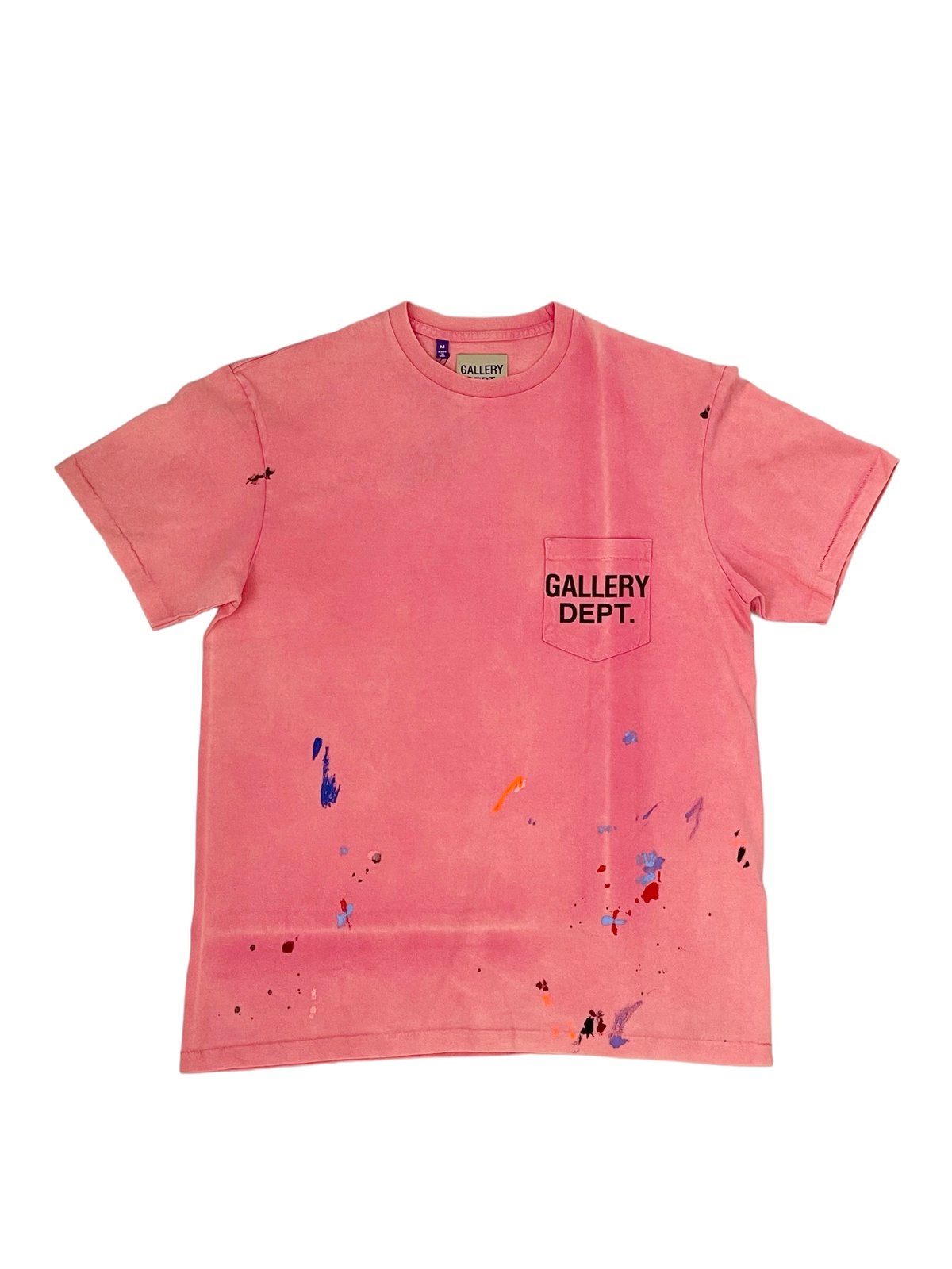 GALLERY DEPT. VINTAGE LOGO PAINTED TEE-SALMON |...