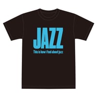 VINTAGE JAZZ POSTER SCRAP T-SHIRT