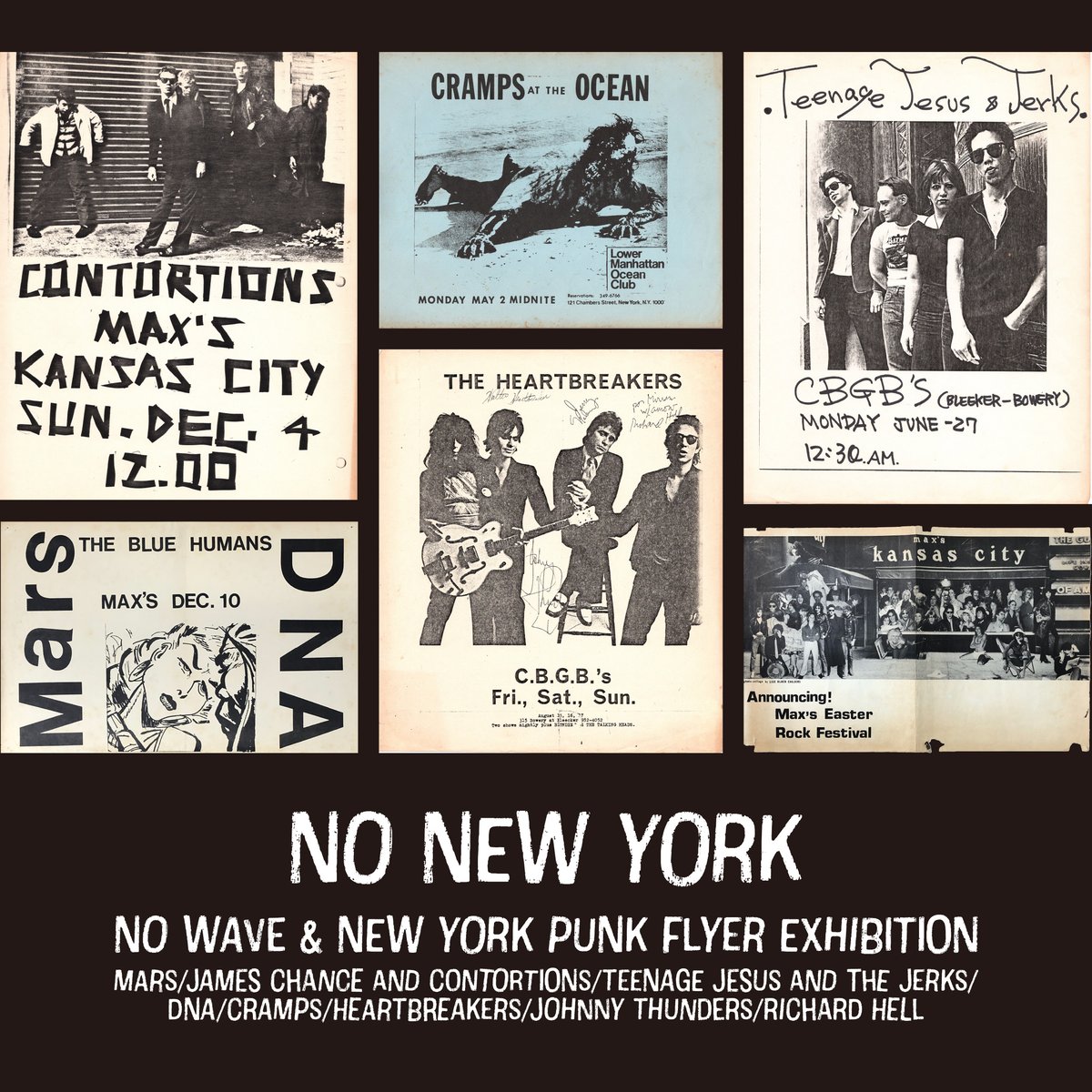 11/23(土)-12/1(日) NO NEW YORK NO WAVE&NEW YORK P