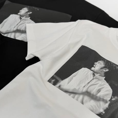 Kenichi Hagiwara 1983 SHANTI SHANTI Photo TEE (White)