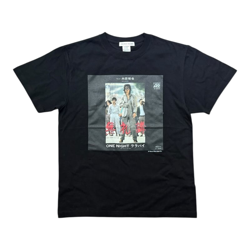 内田裕也_無礼講/ONE NIGHT ララバイ T-SHIRT Limited 100 | T