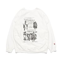 JAZZY JAY/SOUL SONIC FORCE/COLD CRUSH 4 flyer print sweatshirt