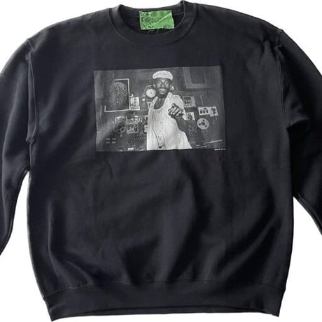 LEE "Scratch" PERRY photograph by Dennis Morris Limited SWEATSHIRT