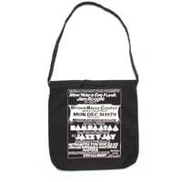 BUDDY ESQUIRE Design 12inch 2 way Bag (BLACK)