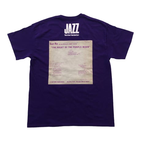 SUN RA_PURPLE NOON T-SHIRT (PURPLE)