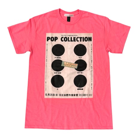 YUYA PRESENTS POP COLLECTION T-SHIRT(PINK)