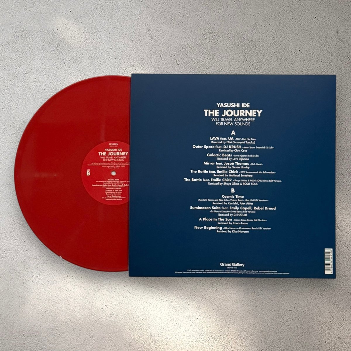 日本の民謡 ダイナミック サウンド オーケストラ LP レコード LP/ LIMITED 50> YASUSHI IDE/THE JOURNEY | THE