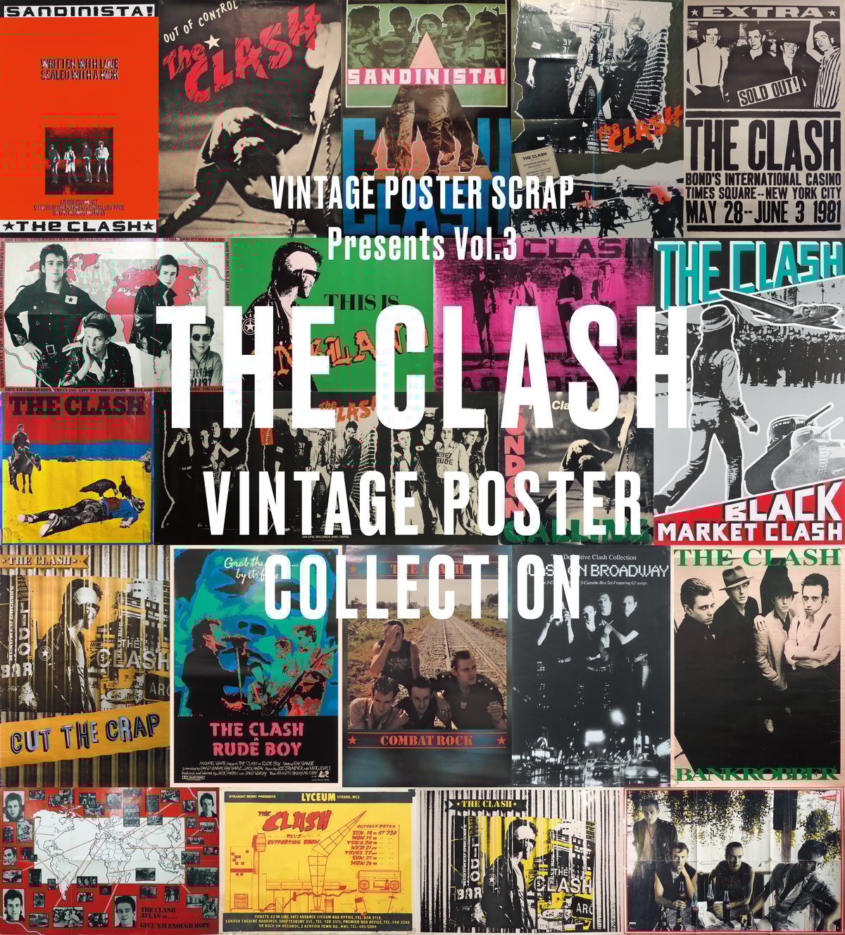 4.2(Sat.)-4.12(Tue.) The Clash Vintage Poster C