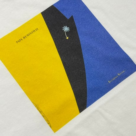 加藤和彦_パパ・ヘミングウェイ T-SHIRT (WHITE)
