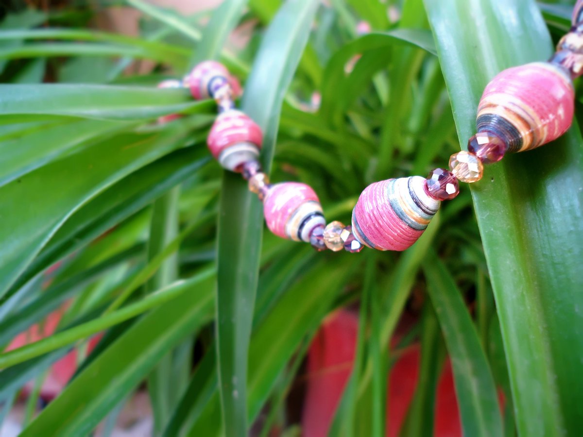 earthcolor （Hanabino jewelry）ビーズネックレス earthcolor （Hanabino jewelry）ビーズネックレス（earthcolor