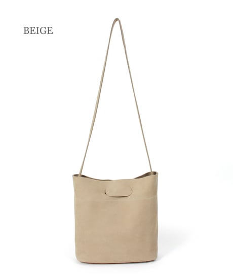 【B-26223】BEAURE ヌバック 2WAY ショルダー Bag