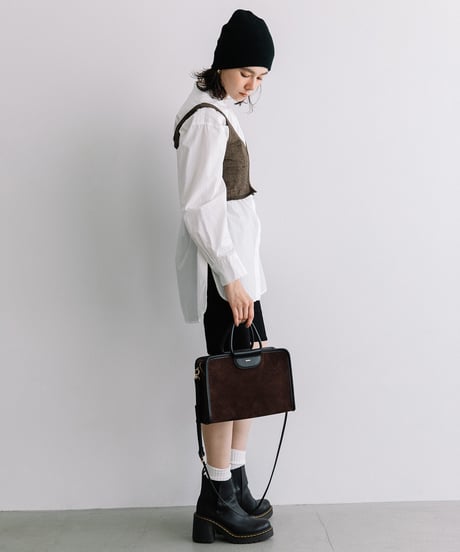 【B-25353】BEAURE Suede Classic ブリーフ Bag