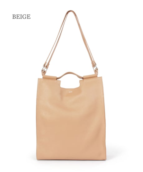 【B-26226】BEAURE レザー 2WAY ショルダー トート